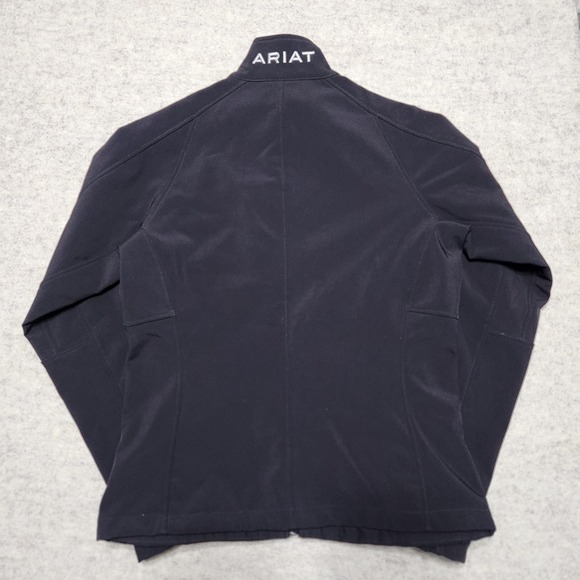 Ariat Womens Jacket Size M Medium Full Zip Black Softshell Athletic - Picture 6 of 6